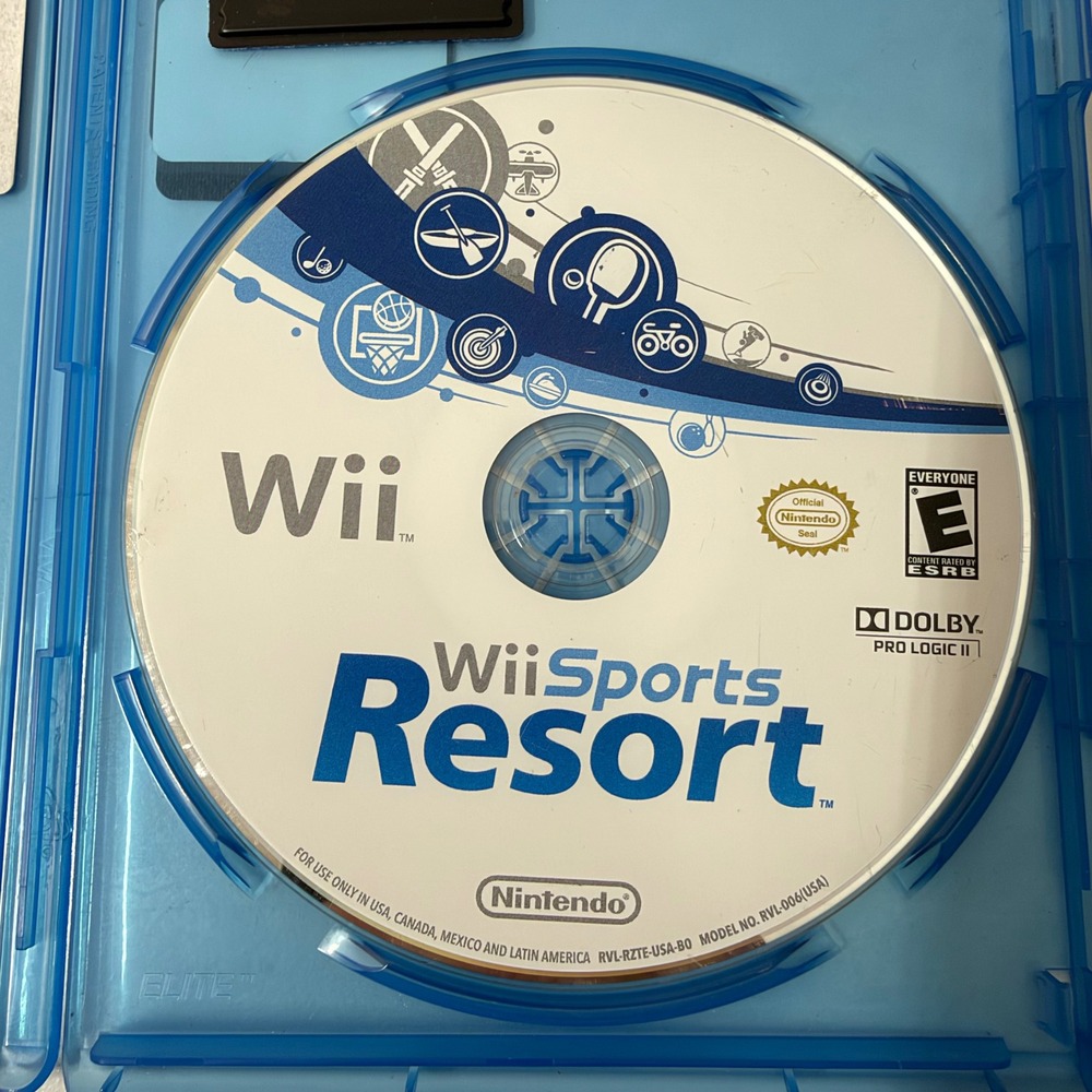 Wii Sports Resort Nintendo Wii Game Disc Only | Tested & Working